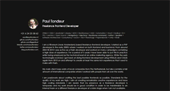 Desktop Screenshot of paultondeur.com